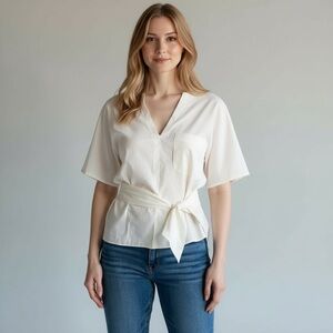 NWOT Vince Women’s Dolman Short Sleeve Shirt Blouse